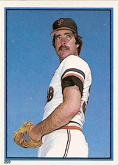 1983 Topps Baseball Stickers     299     Greg Minton